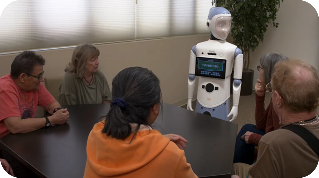 Ryan leading a group session